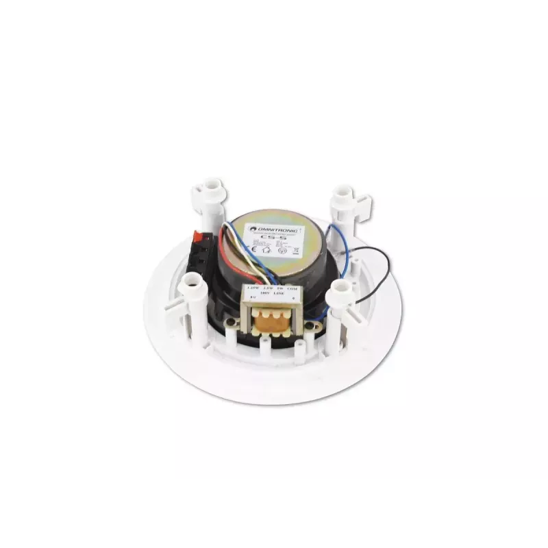 Full range loudspeaker Omnitronic 80710210 balta Wired 5 W