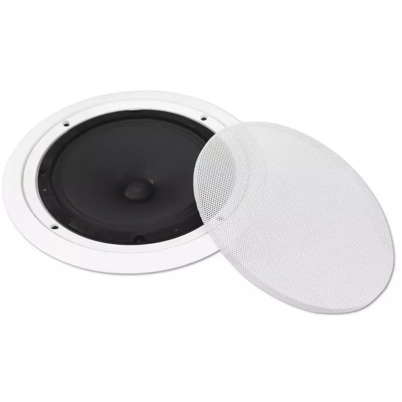 Pilna diapazona skaļrunis Omnitronic 80710230 balts ar vadu 10 W