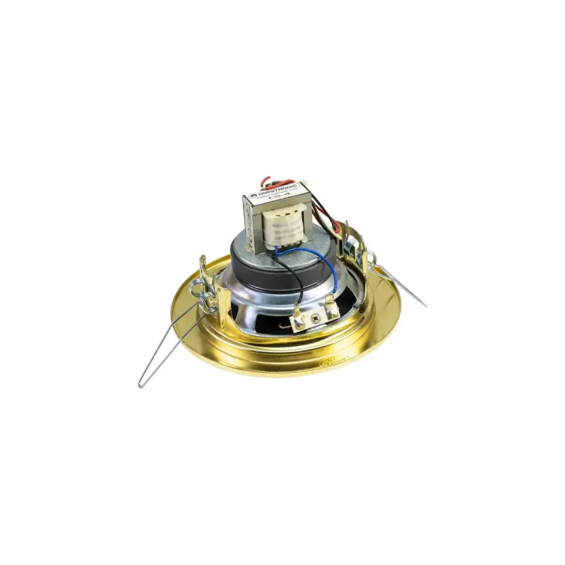 2-ceļu skaļrunis Omnitronic 80710207 zeltains vadu savienojums 6 W