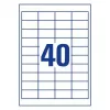 Pašlīmējošā etiķete Taisnstūris AVERY 6126