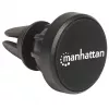 Manhattan Magnetic Car Air-Vent Phone Mount, Adjustable Clip-on, Quick Attach and Release, Non-Skid Pad, Melns, Lifetime Warranty