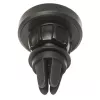 Manhattan Magnetic Car Air-Vent Phone Mount, Adjustable Clip-on, Quick Attach and Release, Non-Skid Pad, Melns, Lifetime Warranty