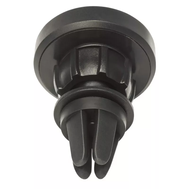 Manhattan Magnetic Car Air-Vent Phone Mount, Adjustable Clip-on, Quick Attach and Release, Non-Skid Pad, Melns, Lifetime Warranty