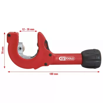 Manuāls cauruļu griezējs KS Tools 104.5060 Svars 520 g
