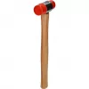 Āmurs KS Tools 140.5202 ar plastmasas galvu un koka rokturi, 30 cm, 350 g