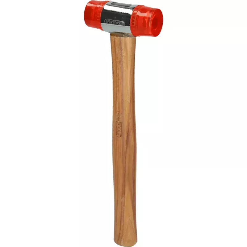 Āmurs KS Tools 140.5202 ar plastmasas galvu un koka rokturi, 30 cm, 350 g