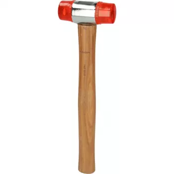 Āmurs KS Tools 140.5202 ar plastmasas galvu un koka rokturi, 30 cm, 350 g