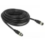 Seriālais kabelis Navilock 62975 Melns 10 m M8