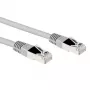 ACT pelēks 3 metru LSZH U/UTP CAT5E komutācijas kabelis ar RJ45 savienotājiem