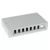 Virsmas montāžas kārba ACT FA5000 neekranēta 8 portu Cat5e — 171,4×38×118,8 mm