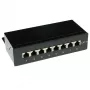 Virsmas montējama ekranēta lāpīšanas kārba ACT 8-portu CAT6, 173×44 mm