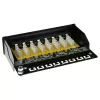 Virsmas montējama ekranēta lāpīšanas kārba ACT 8-portu CAT6, 173×44 mm