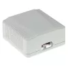 Virsmas montāžas kārba 2-portu CAT6 neekranēta ACT FA6002, 29×61×29,5 mm