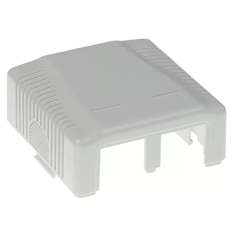 Virsmas montāžas kārba 2-portu CAT6 neekranēta ACT FA6002, 29×61×29,5 mm