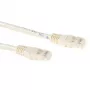 ACT Ivory 25 m U/UTP CAT6 komutācijas kabelis ar RJ45 savienotājiem