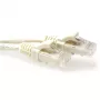ACT Ivory 30 m U/UTP CAT6 komutācijas kabelis ar nesaaķējamajiem RJ45 savienotājiem