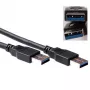 USB 3.0 A spraudnis - USB A spraudnis 3,00 m, ACT, SB0001