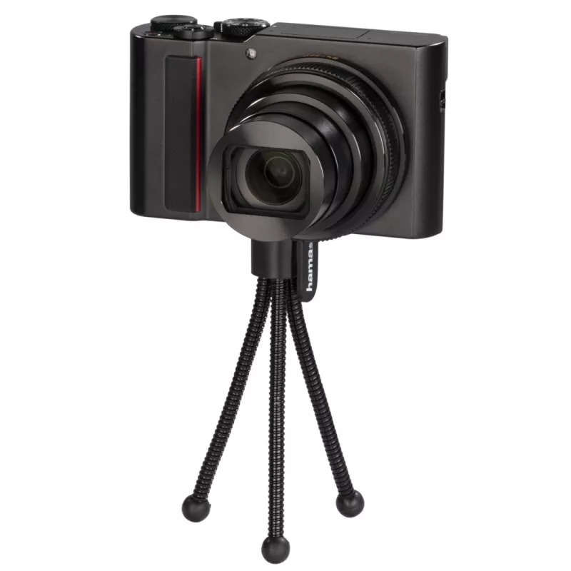 Hama Flexi statīvs digitālajām/kinofilmām kamerām 3 kājiņas melns