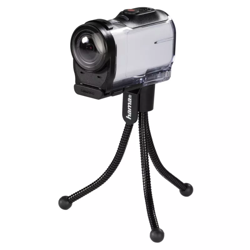 Hama Flexi statīvs digitālajām/kinofilmām kamerām 3 kājiņas melns