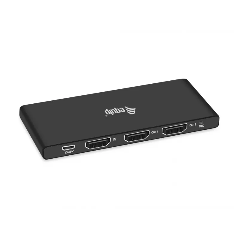 Equip Ultra plāns 2-portu HDMI 2.0 sadalītājs