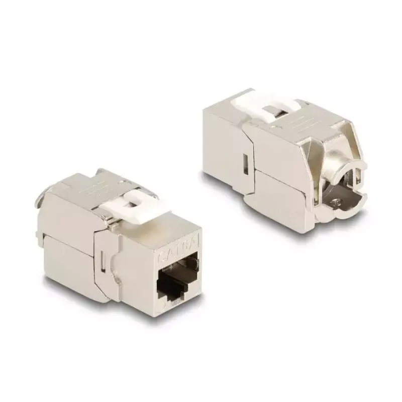 DeLOCK keystone modulis 86050 plakans RJ-45 LSA 16.3x16.3x23mm