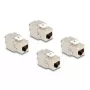 DeLOCK keystone modulis 86050 plakans RJ-45 LSA 16.3x16.3x23mm