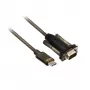 ACT USB-C–seriālais adapteris AC6002 melns 1,5 m