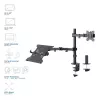 Klēpjdatora un monitora svira ACT AC8305 augstuma regulēšana 0-450mm