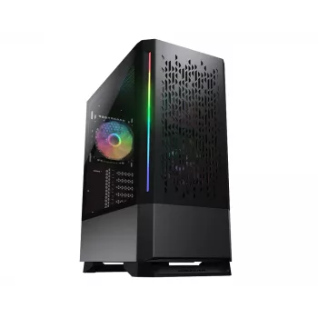 PC korpuss COUGAR Gaming Case MX430 Air RGB Midi Tornis Melns