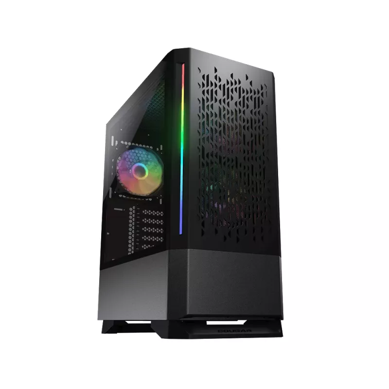 PC korpuss COUGAR Gaming Case MX430 Air RGB Midi Tornis Melns