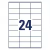 Pašlīmējošā printera etiķete AVERY 6602 Balts 7x3.6 cm 1560 gab.