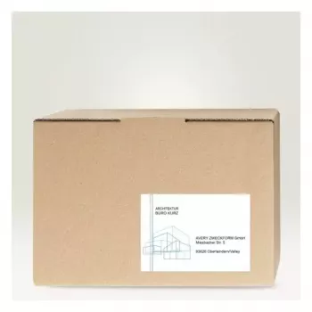 Pašlīmējošā printera uzlīme AVERY 6604 Balta A4 21x14,8 cm 130 uzlīmes