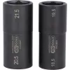 Ligzdu komplekts KS Tools 515.0895 1/2 collas piedziņa 2 ligzdu galvas