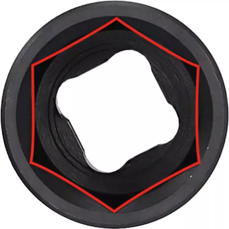 Triecienuzgriežņatslēga KS Tools 515.0896 1/2 collu piedziņa DIN 3121 ISO 1174