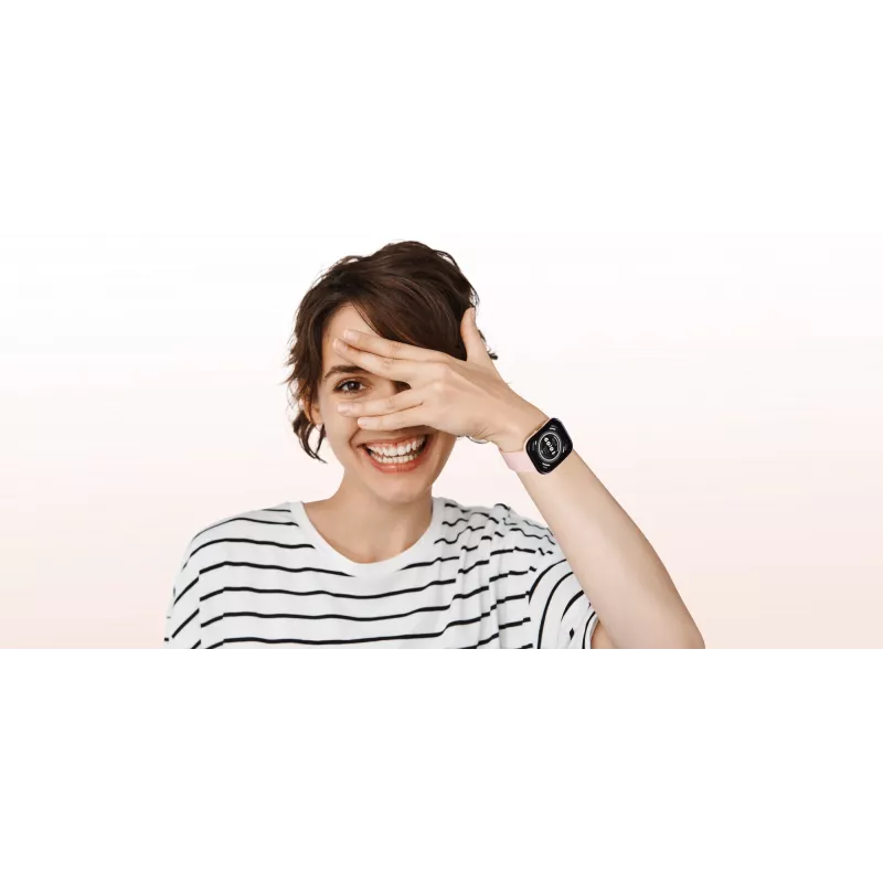 Amazfit Bip 5 4,85 cm (1,91 collas) TFT 45,9 mm Digitāls 320 x 380 pikseļi Skārienjūtīgs Rozā GPS (satelīts)