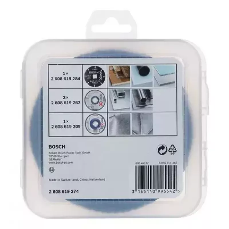 Slīpēšanas disks Bosch 2 608 619 366 ar padziļinātu centru tēraudam