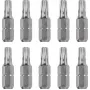 Skrūvgrieža uzgaļu komplekts KWB 121249 — 10 gab., Torx T9, garums 25 mm, 1/4 collas kāts