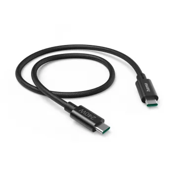 Hama Full-Featured USB kabelis USB 3.2 Gen 1 (3.1 Gen 1) 1,5 m USB C melns