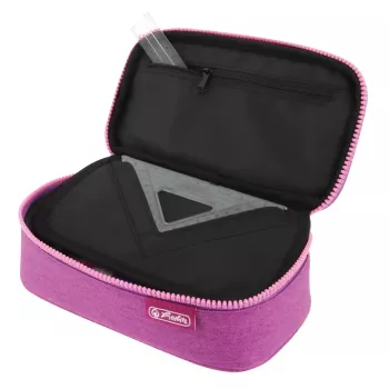 Penālis Herlitz beatBox ABC Soft Polyester Pink violeta 225x120x70mm