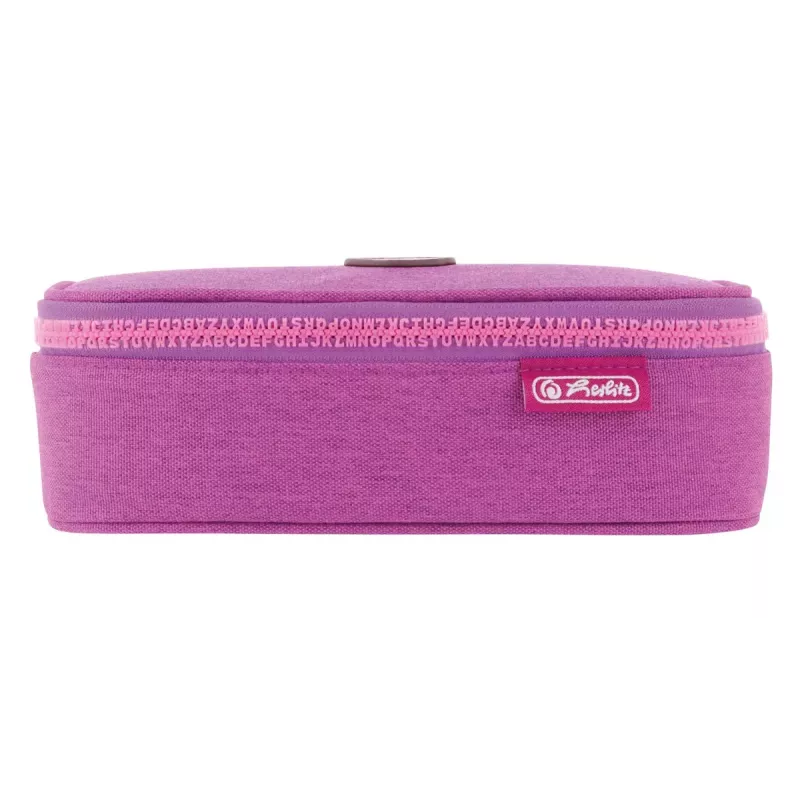Penālis Herlitz beatBox ABC Soft Polyester Pink violeta 225x120x70mm