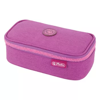 Penālis Herlitz beatBox ABC Soft Polyester Pink violeta 225x120x70mm