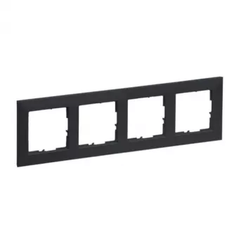 Legrand 765474 sienas plāksne/slēdžu pārsegs Antracīta