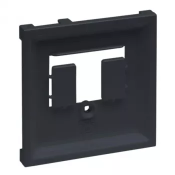 Legrand 765455 sienas plāksne/slēdžu pārsegs Melns