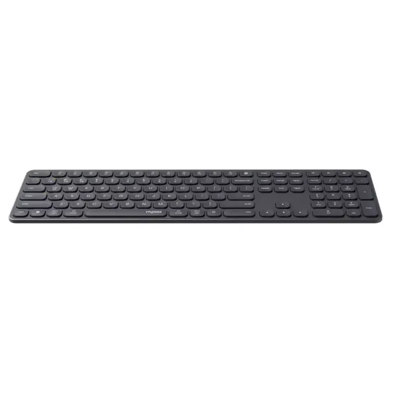 Bluetooth tastatūra Rapoo 00228033 QWERTZ vācu tumši pelēkā bezvadu