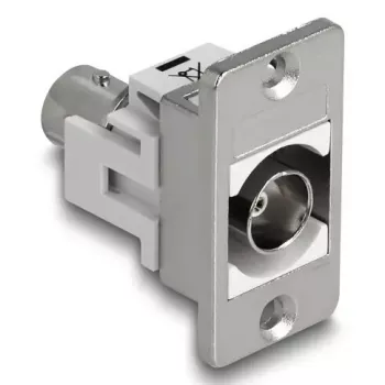 DeLOCK 90880 BNC kontaktdakša, ligzda, sudrabbalta, 50 Ω