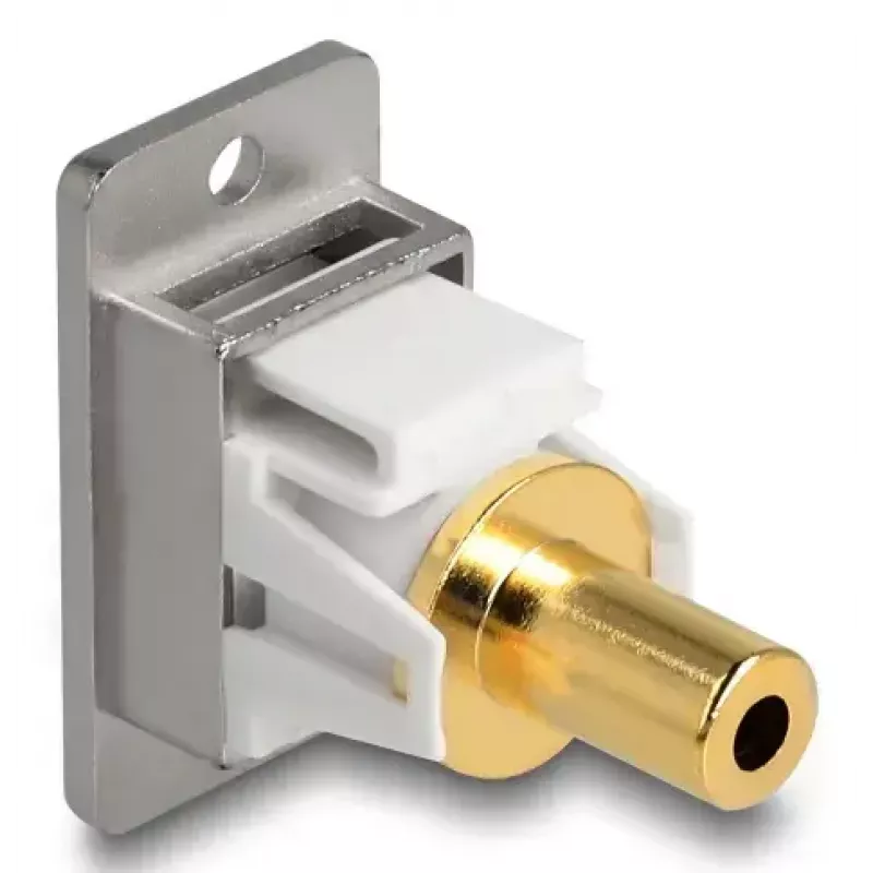 DeLOCK 90883 kontaktdakša 3,5 mm sudraba balta sievišķā