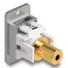 DeLOCK 90884 kontaktligzda 3,5 mm sudraba balta sieviešu dzimuma