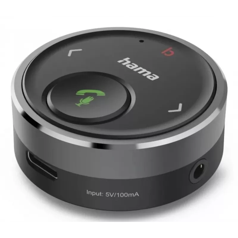 Hama 00014173 Bluetooth mūzikas uztvērējs 7 m Melns, Pelēks, Sudrabains