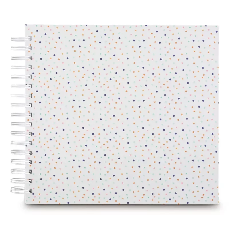 Hama Confetti fotoalbums Daudzkrāsains 100 loksnes 10 x 15 cm Spirālveida iesējums