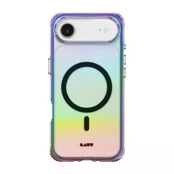 LAUT AERO HOLO viedtālruņa maciņš Daudzkrāsains Caurspīdīgs iPhone 17 Air 6.5 collu